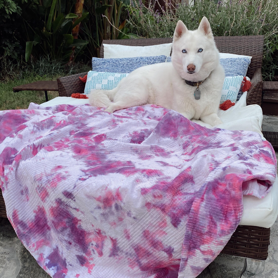 Custom Tye Dyed Blanket