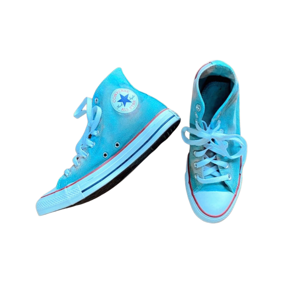 Custom Tye Dyed Converse High Tops