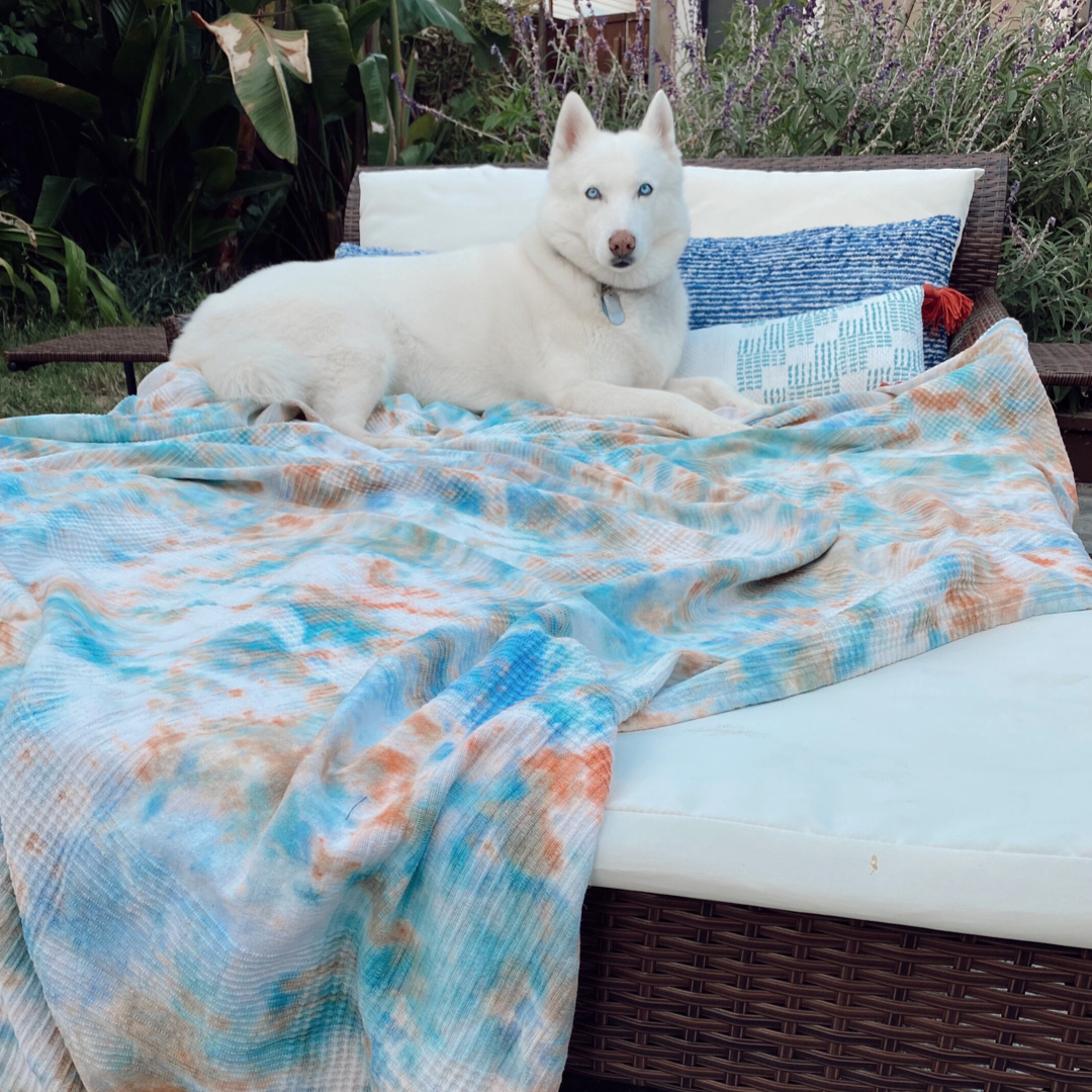 Custom Tye Dyed Blanket