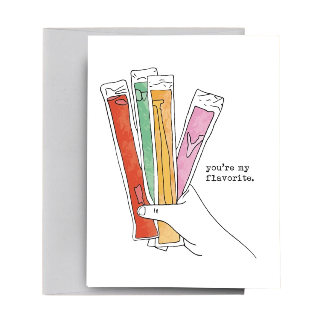You're My Flavorite Card