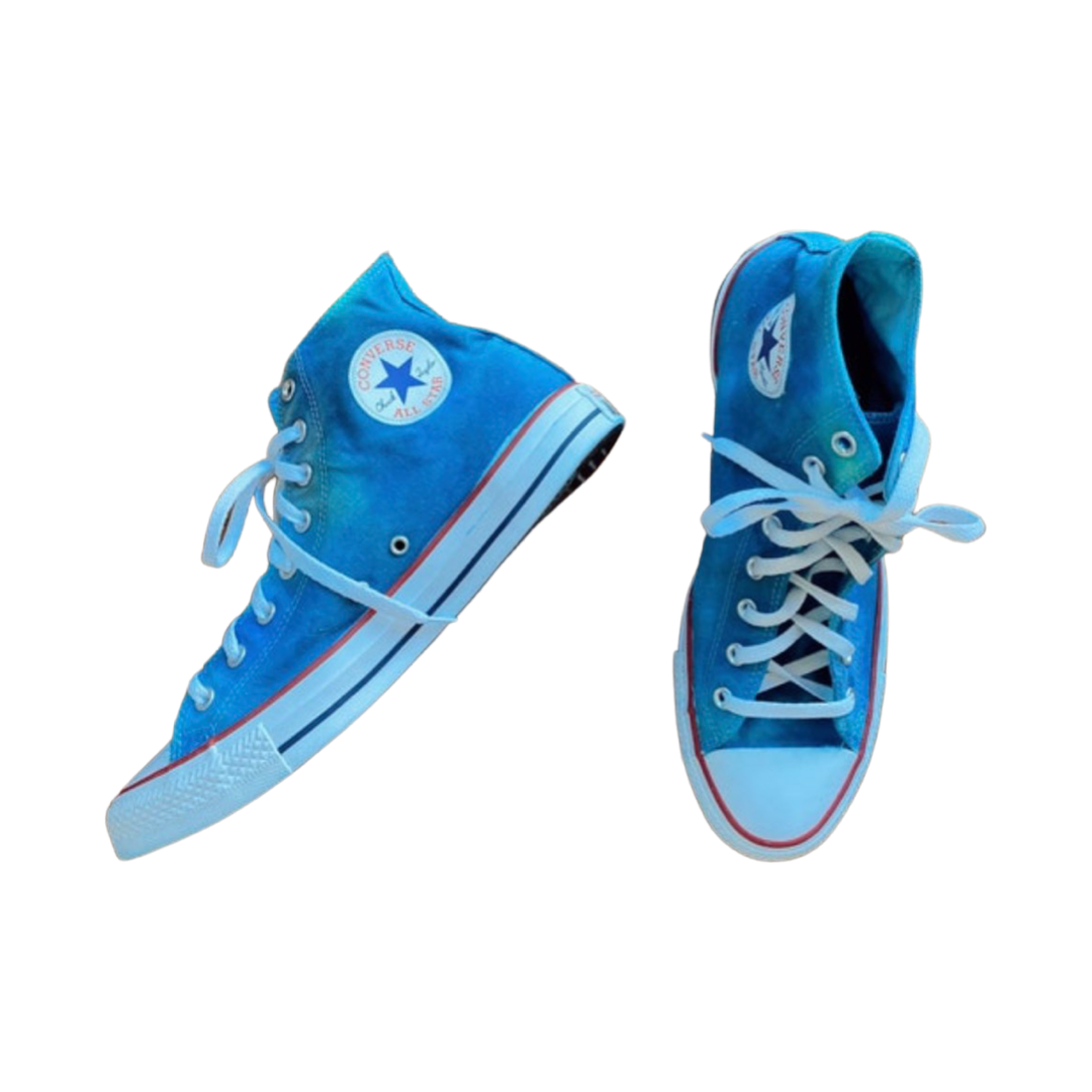 Custom Tye Dyed Converse High Tops