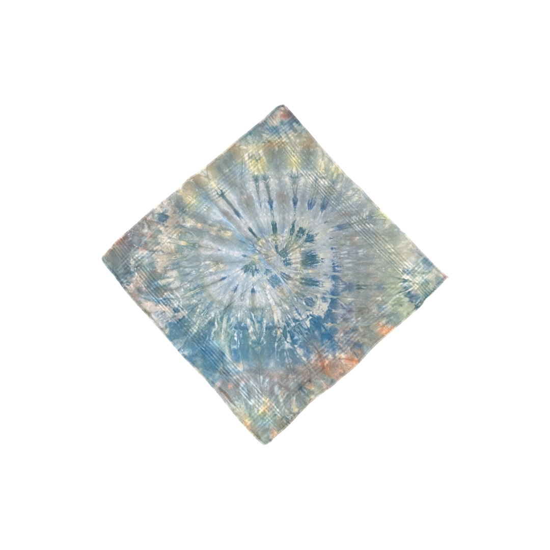 Ocean Sunburst Spiral Napkins