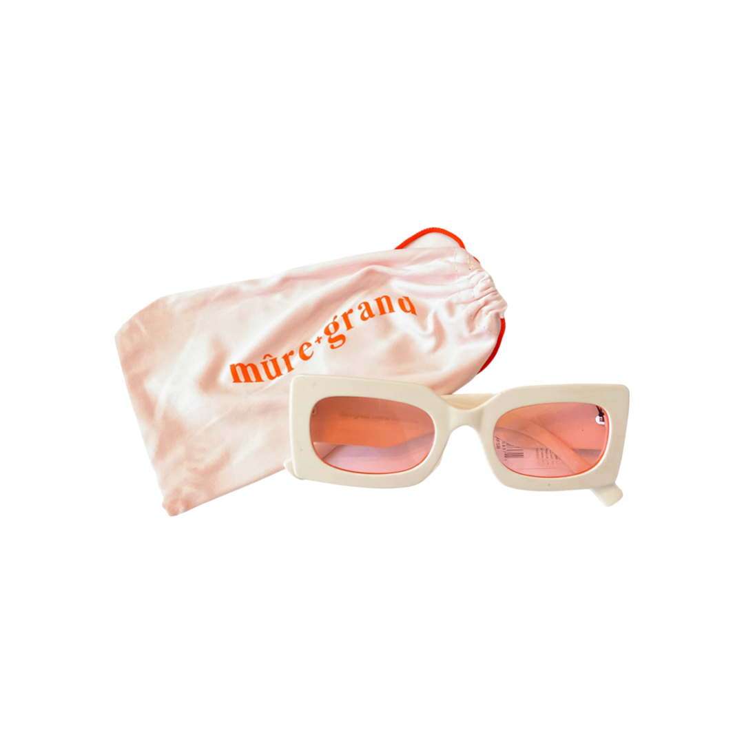 Y2K Cream Sunnies