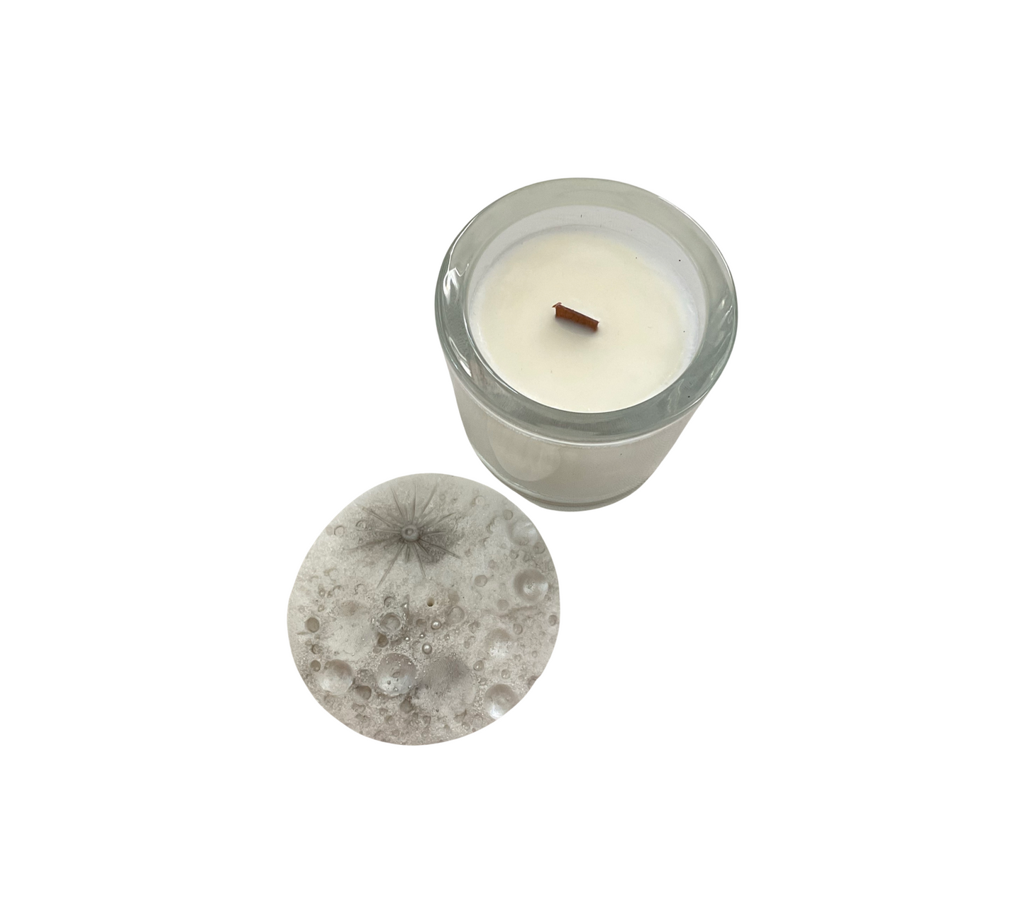 Tropical Moon Candle & Incense Lid