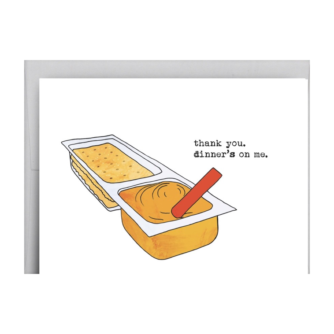 Handi-Snack Thank You Card